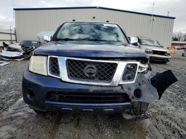 5N1AR1NN7BC627392 - 2011 NISSAN PATHFINDER S BLUE photo 5