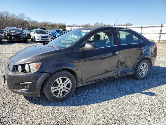 1G1JC5SH8D4217539 - 2013 CHEVROLET SONIC LT BLACK photo 1