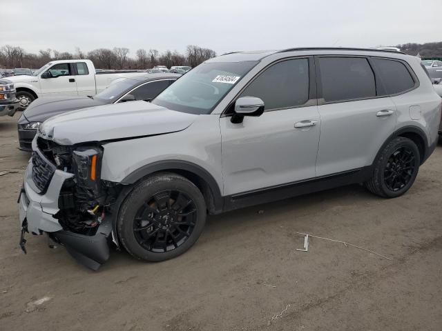 5XYP5DHC9NG323275 - 2022 KIA TELLURIDE SX GRAY photo 1