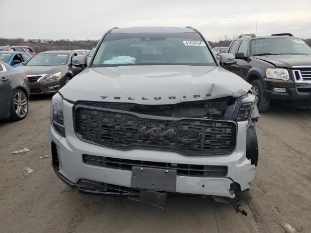 5XYP5DHC9NG323275 - 2022 KIA TELLURIDE SX GRAY photo 5