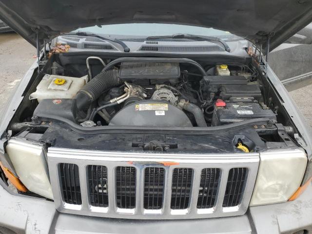 1J8HH48K07C574110 - 2007 JEEP COMMANDER GRAY photo 12