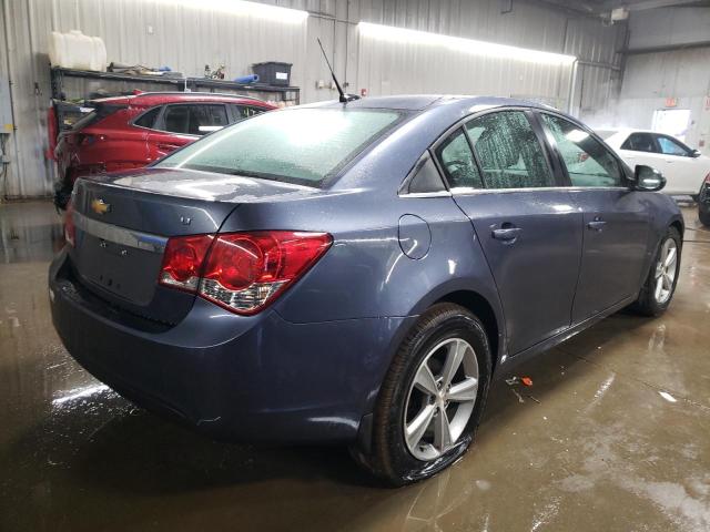 1G1PE5SB7D7255844 - 2013 CHEVROLET CRUZE LT BLUE photo 3