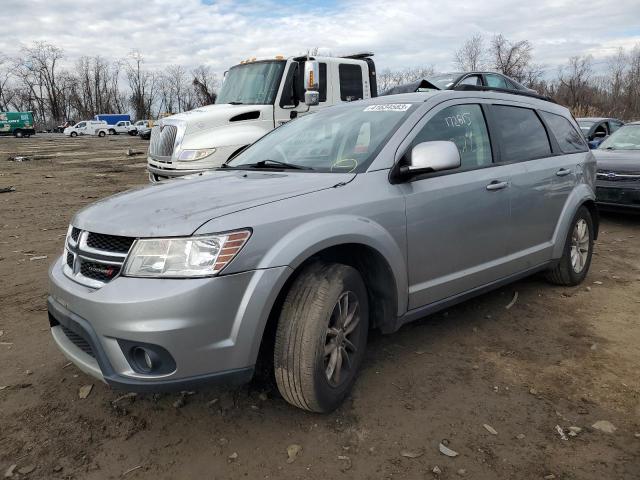 3C4PDCBB1HT587665 - 2017 DODGE JOURNEY SXT SILVER photo 1