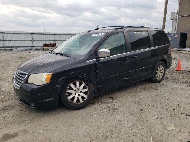 2A8HR54P98R647228 - 2008 CHRYSLER TOWN & COU TOURING შავი ფოტო 1