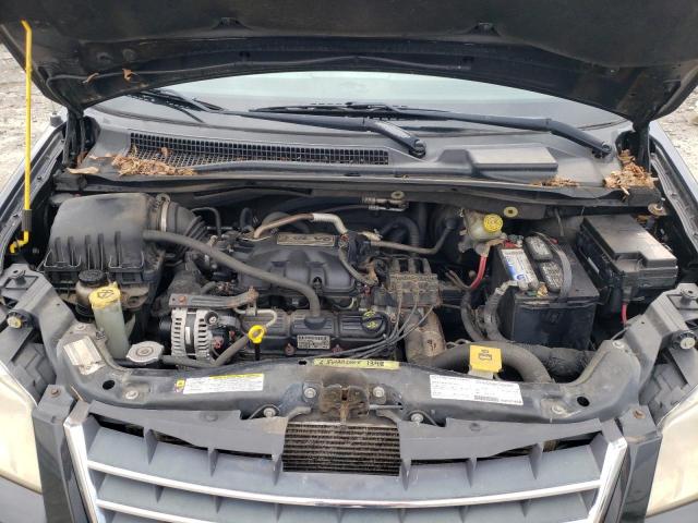 2A8HR54P98R647228 - 2008 CHRYSLER TOWN & COU TOURING შავი ფოტო 12