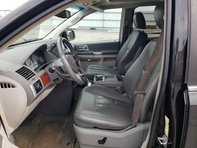 2A8HR54P98R647228 - 2008 CHRYSLER TOWN & COU TOURING შავი ფოტო 7