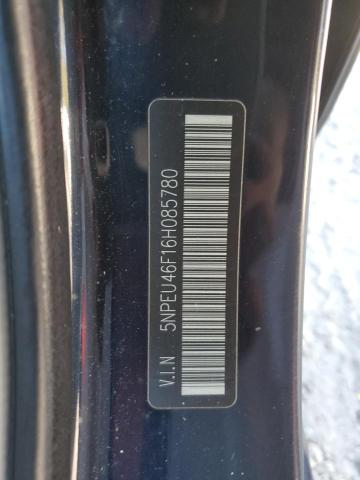 5NPEU46F16H085780 - 2006 HYUNDAI SONATA GLS BLUE photo 12