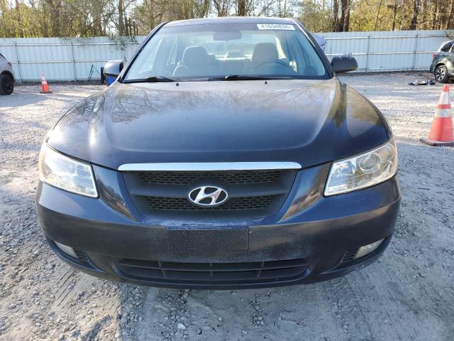 5NPEU46F16H085780 - 2006 HYUNDAI SONATA GLS BLUE photo 5