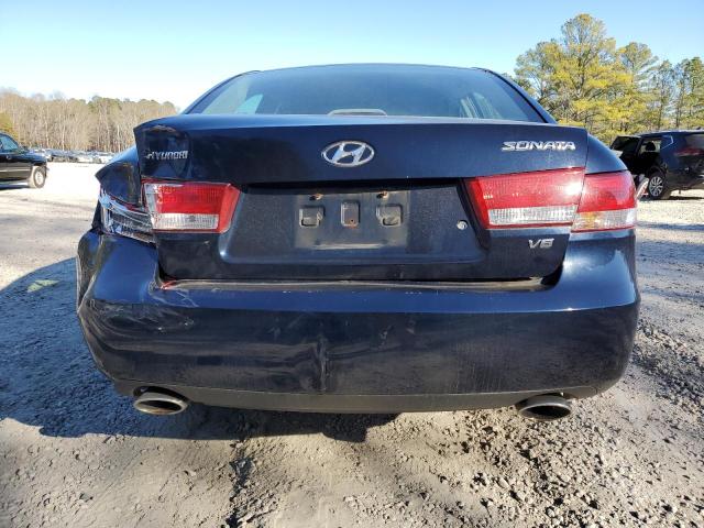 5NPEU46F16H085780 - 2006 HYUNDAI SONATA GLS BLUE photo 6