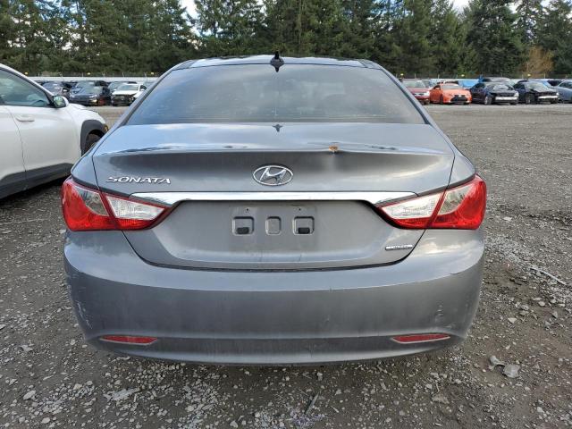 5NPEC4AC4CH397720 - 2012 HYUNDAI SONATA SE GRAY photo 6