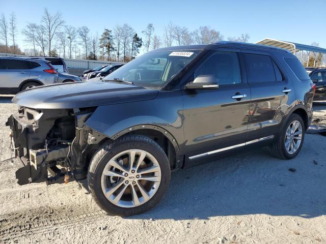 1FM5K7F88KGB01461 - 2019 FORD EXPLORER LIMITED GRAY photo 1