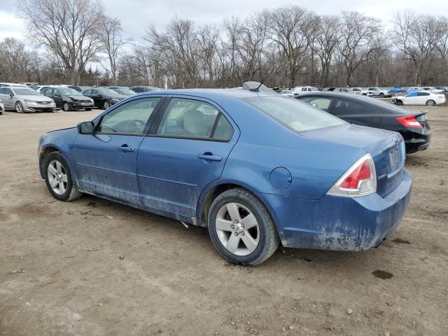 3FAHP07149R189509 - 2009 FORD FUSION SE BLUE photo 2