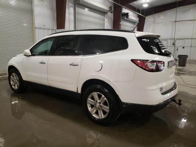 1GNKVHKD8EJ260986 - 2014 CHEVROLET TRAVERSE LT WHITE photo 2