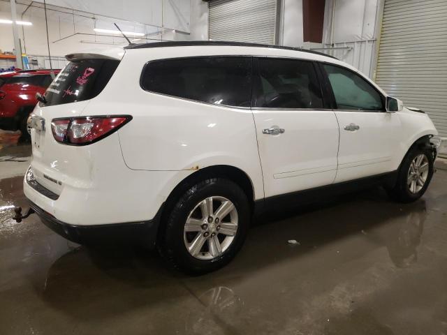 1GNKVHKD8EJ260986 - 2014 CHEVROLET TRAVERSE LT WHITE photo 3