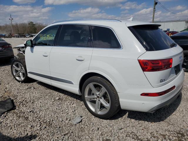 WA1VAAF7XKD012918 - 2019 AUDI Q7 PRESTIGE WHITE photo 2