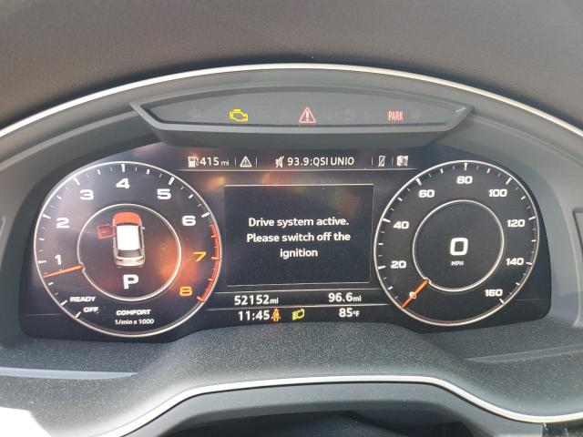 WA1VAAF7XKD012918 - 2019 AUDI Q7 PRESTIGE WHITE photo 9