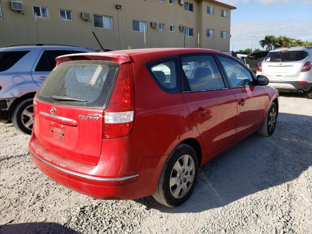 KMHDB8AE4AU065993 - 2010 HYUNDAI ELANTRA TO GLS RED photo 3