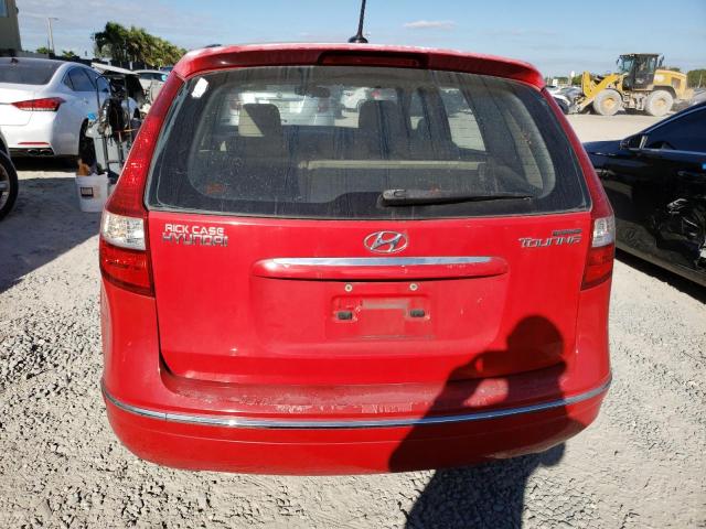 KMHDB8AE4AU065993 - 2010 HYUNDAI ELANTRA TO GLS RED photo 6