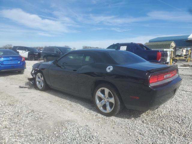 2C3CDYAG1EH256117 - 2014 DODGE CHALLENGER SXT BLACK photo 2