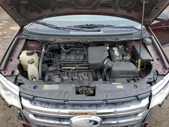 2FMDK3GC9CBA78420 - 2012 FORD EDGE SE BURGUNDY photo 11