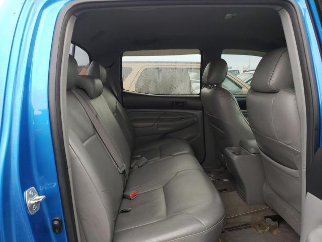 5TELU42N85Z017766 - 2005 TOYOTA TACOMA DOUBLE CAB ლურჯი ფოტო 10