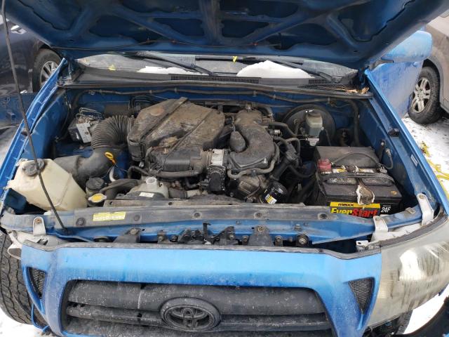 5TELU42N85Z017766 - 2005 TOYOTA TACOMA DOUBLE CAB ლურჯი ფოტო 11