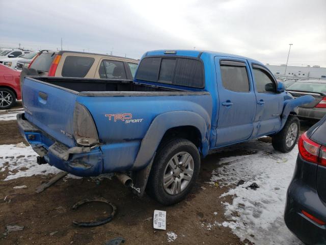 5TELU42N85Z017766 - 2005 TOYOTA TACOMA DOUBLE CAB ლურჯი ფოტო 3