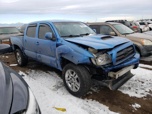 5TELU42N85Z017766 - 2005 TOYOTA TACOMA DOUBLE CAB BLUE photo 4