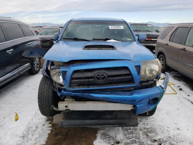 5TELU42N85Z017766 - 2005 TOYOTA TACOMA DOUBLE CAB ლურჯი ფოტო 5