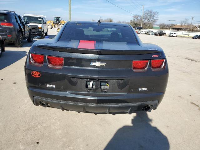 2G1FC1E39C9142389 - 2012 CHEVROLET CAMARO LT BLACK photo 6