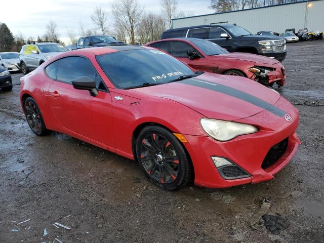 JF1ZNAA12E9701749 - 2014 TOYOTA SCION FR-S RED photo 4