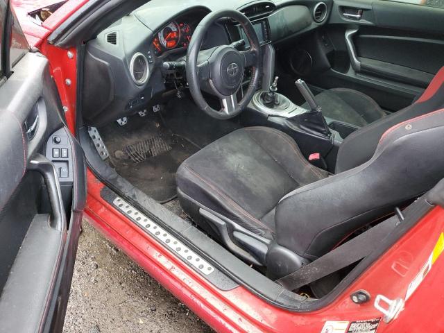 JF1ZNAA12E9701749 - 2014 TOYOTA SCION FR-S წითელი ფოტო 8
