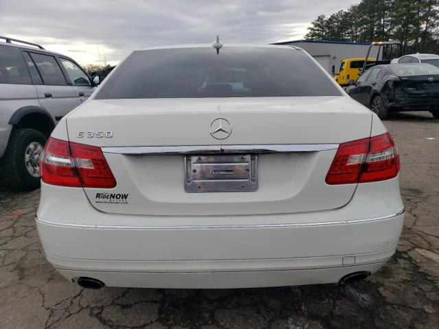 WDDHF5GB5BA471411 - 2011 MERCEDES-BENZ E 350 WHITE photo 6