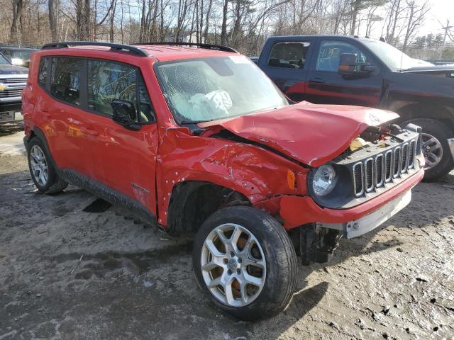 ZACCJBBT0FPB72347 - 2015 JEEP RENEGADE LATITUDE RED photo 4