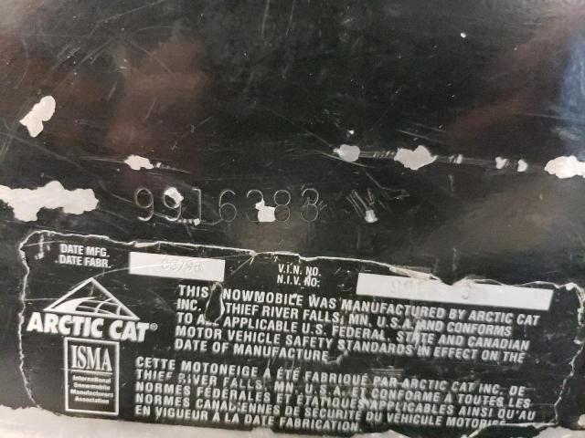 9916383 - 1999 ARCTIC CAT ARTIC CAT Чорний фото 10