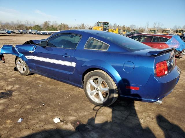 1ZVHT82H465199090 - 2006 FORD MUSTANG GT BLUE photo 2