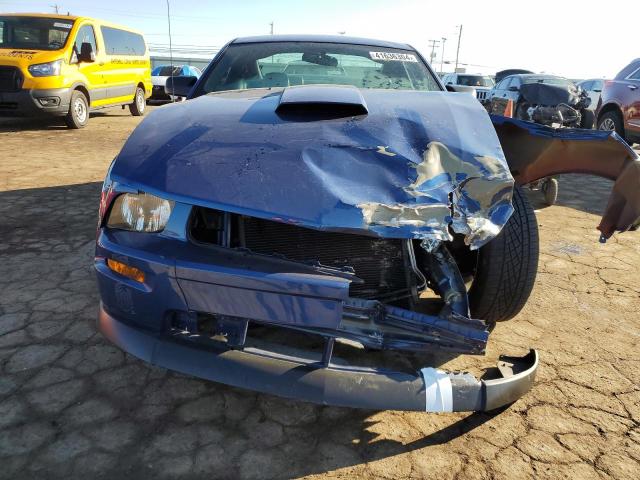 1ZVHT82H465199090 - 2006 FORD MUSTANG GT BLUE photo 5