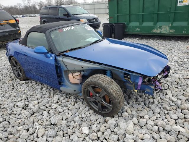 JHMAP21456S005025 - 2006 HONDA S2000 BLUE photo 4