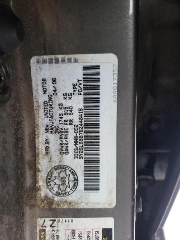 5Y2SL65876Z448418 - 2006 PONTIAC VIBE BLACK photo 14