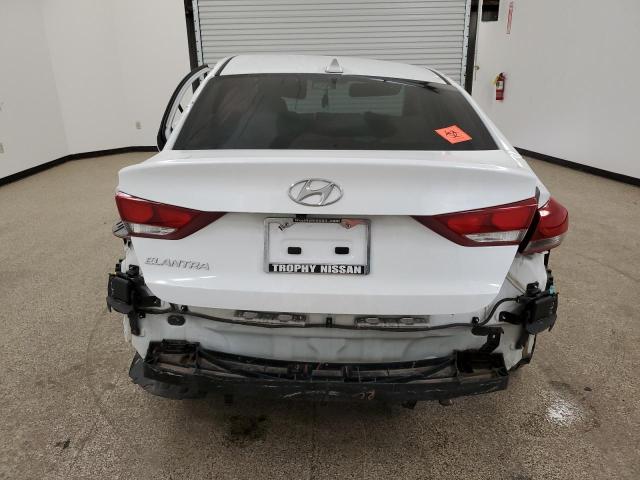 5NPD84LF2JH392632 - 2018 HYUNDAI ELANTRA SEL WHITE photo 6