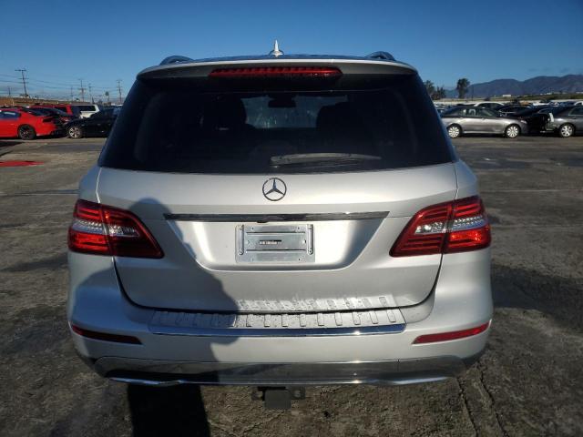 4JGDA5HBXFA512798 - 2015 MERCEDES-BENZ ML 350 4MATIC SILVER photo 6