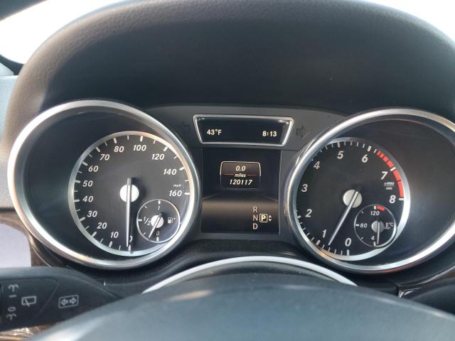 4JGDA5HBXFA512798 - 2015 MERCEDES-BENZ ML 350 4MATIC SILVER photo 9