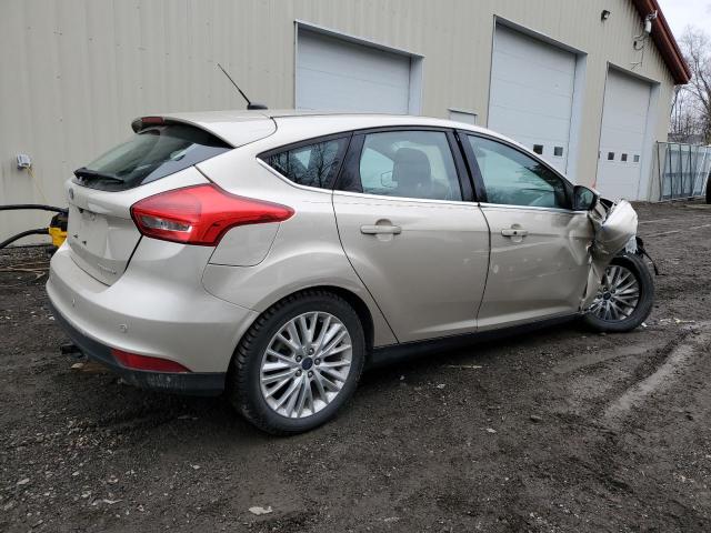 1FADP3N27JL247191 - 2018 FORD FOCUS TITANIUM BEIGE photo 3