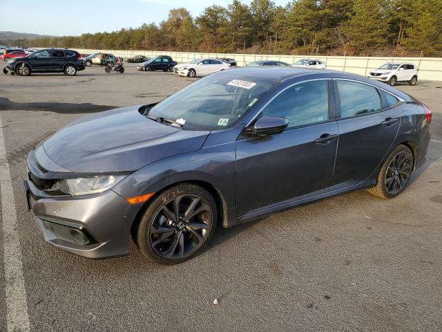 2HGFC2F8XMH553929 - 2021 HONDA CIVIC SPORT GRAY photo 1