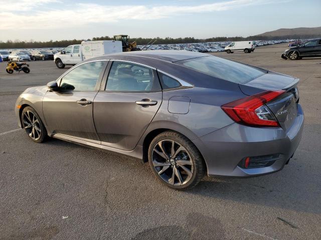 2HGFC2F8XMH553929 - 2021 HONDA CIVIC SPORT GRAY photo 2