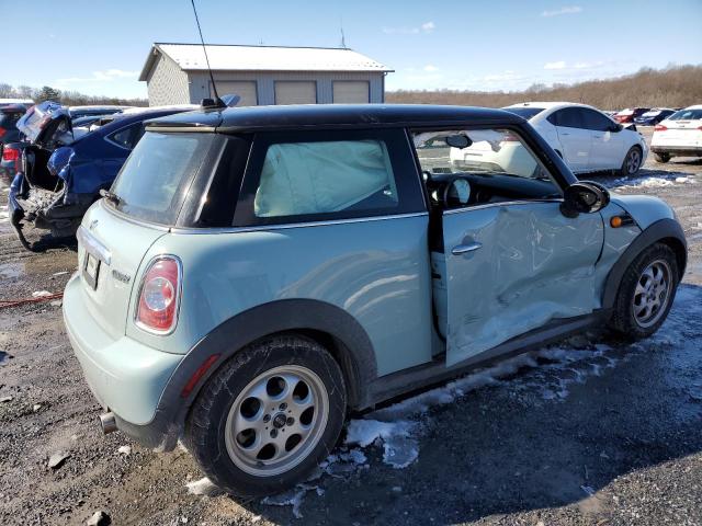 WMWSU3C55DT679142 - 2013 MINI COOPER BLUE photo 3