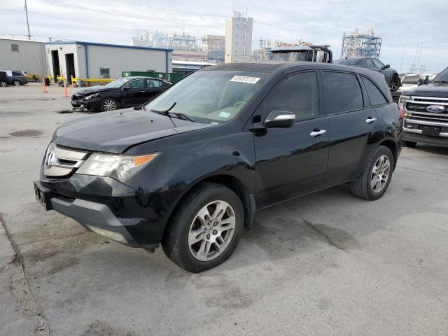 2HNYD28327H545277 - 2007 ACURA MDX TECHNOLOGY BLACK photo 1
