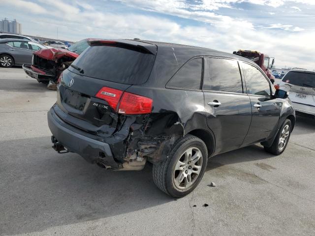 2HNYD28327H545277 - 2007 ACURA MDX TECHNOLOGY BLACK photo 3
