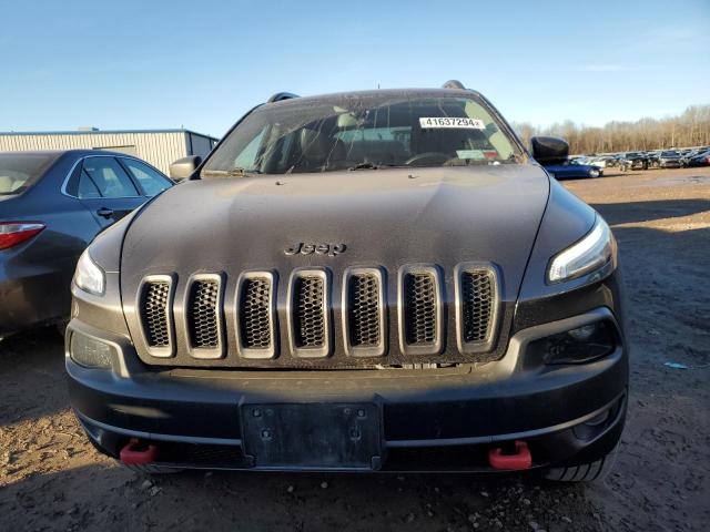 1C4PJMBS9HW530316 - 2017 JEEP CHEROKEE TRAILHAWK GRAY photo 5