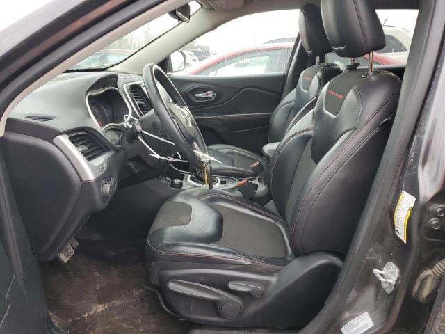 1C4PJMBS9HW530316 - 2017 JEEP CHEROKEE TRAILHAWK GRAY photo 7